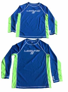 Lot Of 2 Laguna Boys Blue & Green Beach Summer UPF 50 Sun Protection T-Shirt Med - Picture 1 of 4