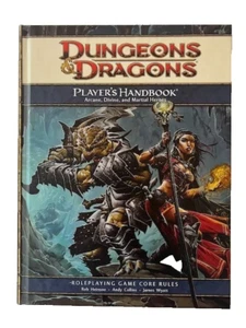 D&D 4 ediciones. MANUAL DEL JUGADOR Héroes Arcanos, Divinos y Marciales - Tapa Dura (2008) - Imagen 1 de 5