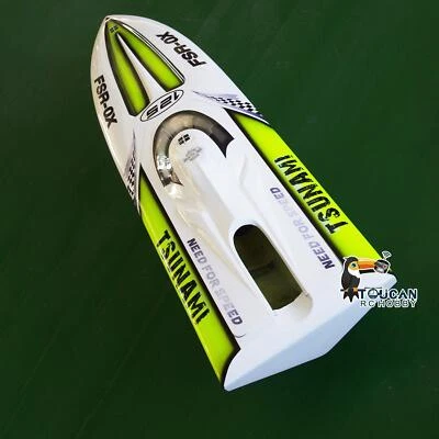 Fiber Glass RC Boat Hull for DT125 Tsunami Gasoline Speed Racing Ship Model DIY - Image 1 of 4