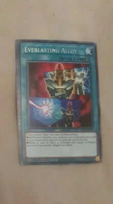 LED7-EN037 Everlasting Alloy | 1st Edition Rare YuGiOh Trading Card Game Rage of - Photo 1/2