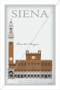 Siena,Torre del Mangia,Piazza del Campo,Tuscany,tower,Italy - Picture 1 of 6