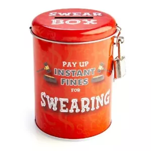 Swearing Fines Money Tin : NEW - Picture 1 of 1