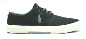 POLO RALPH LAUREN 816507895002 FAXON LOW Mn`s (M) Tela Gris Estilo de Vida Zapatos - Imagen 1 de 6