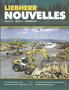 Equipment Brochure - Liebherr 550 Log Handler R924C 2012 FRENCH language (E4494) - Bild 1 von 1