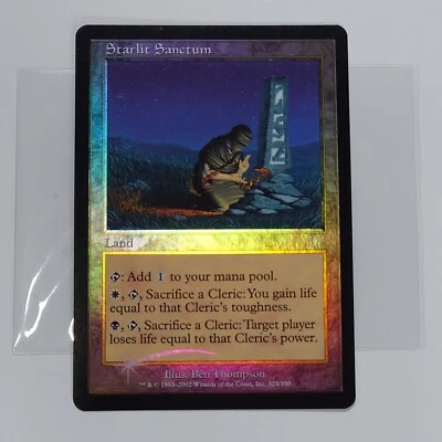 Misprint Miscut Oddity Error centered Onslaught Starlit Sanctum Foil NM 1st MTG - Image 1 of 4