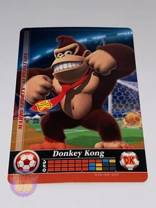 Carte Amiibo Mario Sports Superstars Donkey Kong Football SOCCER 036 - Picture 1 of 1