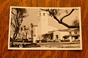 Cartolina RPPC nuova stazione passeggeri Union Los Angeles California Angeleno - Foto 1 di 4