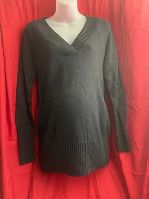 GAP Maternity Black Pullover Long Sleeve Sweater Small NWT Nice - Image 1 of 4
