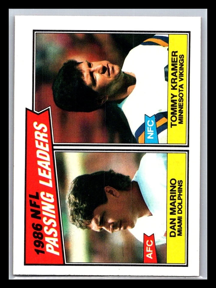 1987 Topps Football # 201 - 396 - Escolha seu cartão! - Imagem 1 de 1