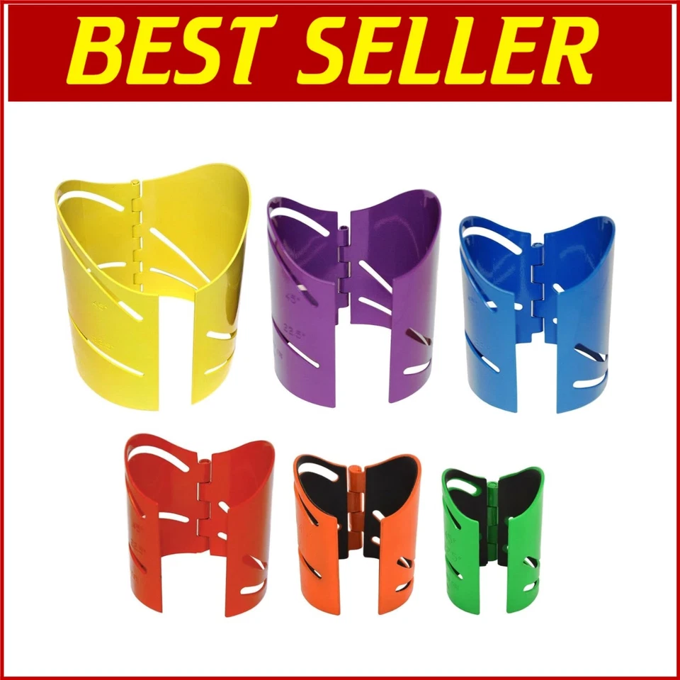 Durable Steel Magnetic Pipe Cutting Kit - 45°, 90°, 22.5° Angles Included - Image 1 of 2