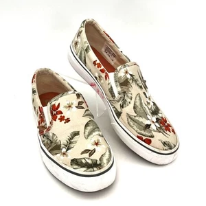 Keds Slipper geblümt Canvas Damenschuhe Größe 8,5 US tropisches Design Gummisohle - Bild 1 von 18
