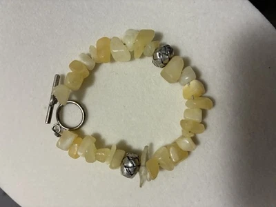 Pulsera de plata de ley 925 de 7”.  Largo Foto 1 de 4