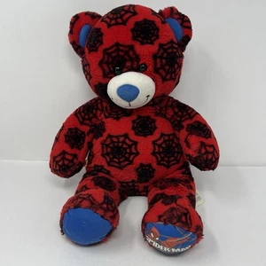 Marvel Spider Man Build A Bear Peluche Oso Retirado 17" Telarañas - Imagen 1 de 14