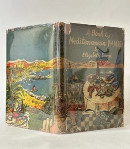 Ein Buch der mediterranen Küche, Elizabeth David. 1954. John Minton Schutzumschlag - Bild 1 von 7