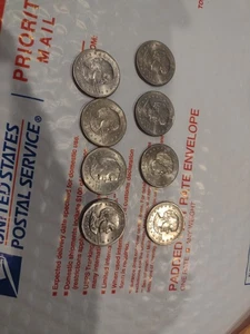 Susan B. Anthony Coin Collection Set Of 8 Dollars 7x 1979 1x 1999 - Picture 1 of 23