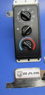 1999 2000 2001 DODGE RAM HEATER AC CONTROL HAVC SWITCH 1500 2500 3500 99 00 01 - Image 1 of 4