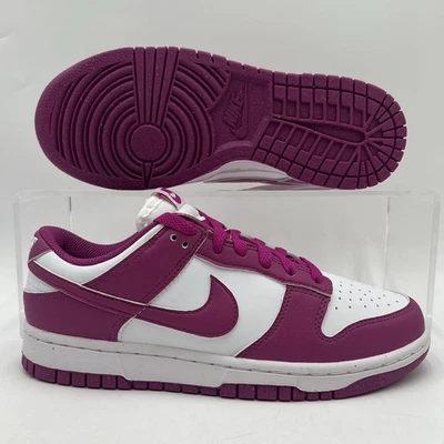 Женские размер 7 Nike Dunk низкий следующий природы Hot Fuchsia белый кроссовки DD1873 110 - Изображение 1 из 4