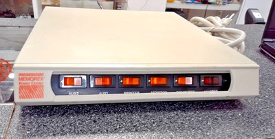 Memorex Power Center Transient Voltage Surge Suppressor PC-006 (TESTED) - Image 1 of 2