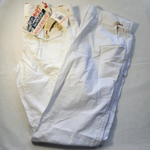 Polo Ralph Lauren White Pants Women Size 2 (W 31, L 33) NEW w/ TAG. POCKET STAIN - Picture 1 of 22