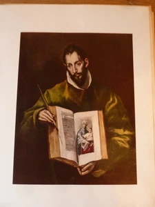 Impresión de San Lucas de El Greco Arte Abrams de colección - Imagen 1 de 3