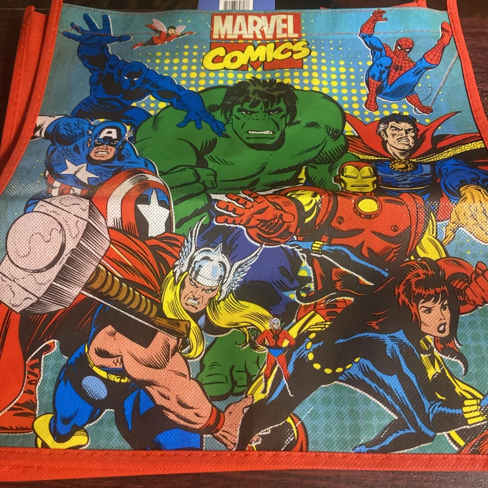 Bolso de Mano Marvel Comics - Hulk, Iron Man, Thor, Capitán América, Spider-Man... Foto 1 de 1