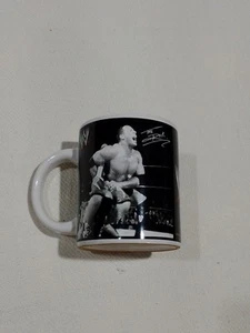 WWE The Rock Kurt Angle Coffee Mug Cup 2002 Sherwood Brands Vintage - Picture 1 of 7