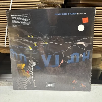 Bandana by Gibbs, Freddie / Madlib (Record, 2019) Factory Sealed LP Vinyl - Image 1 of 2