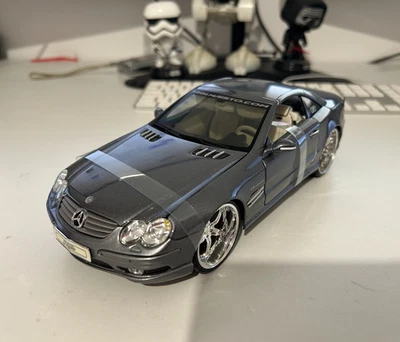 Coche modelo diecast Mercedes Benz SL55 AMG Maisto Playerz 1:18 - nuevo en caja, raro Foto 1 de 4