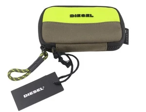 Cartera DIESEL Urbhanity Lario Hombres OS Caqui Tela Cordura Cierre Cremallera Detalle - Imagen 1 de 8