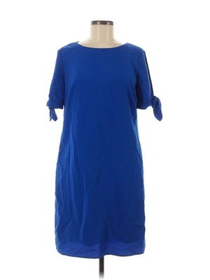 AB Studio Women Blue Casual Dress 8 - Image 1 of 2