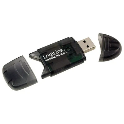 LogiLink Kartenleser USB 2.0 Stick extern für MMC RS-MMC SD und SD HC - Bild 1 von 3