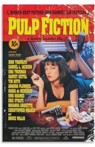 Pulp Fiction Movie 11x17 Rolled Paper Wall Art Poster Picture Print Uma Thurman - Picture 1 of 1