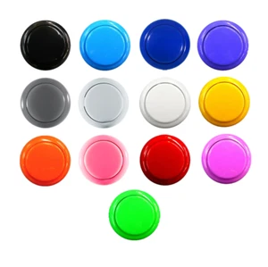 Interruptor de apagado para guitarra con botón arcade Tesi Switch DITO 24 mm - ¡25 colores disponibles! - Imagen 1 de 56