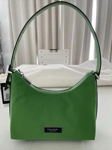 NWT KATE SPADE Sam Icon Small Shoulder Bag, Ks Green $248 - Picture 1 of 4