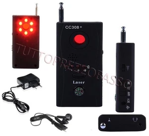Rilevatore microspie cimici spia spy cc308 telecamere wireless led infrarossi - Imagen 1 de 1