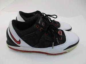 Nike Zoom Lebron 3 III Low White Varsity Shoes Mens 11 Red Black 314010-161 - Picture 1 of 12