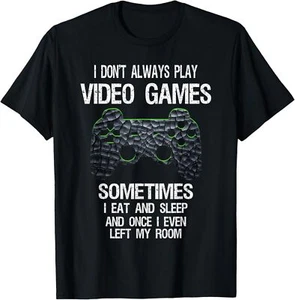 Funny Gamer Video Games Boys Teens T-Shirt Hoodie - Picture 1 of 15