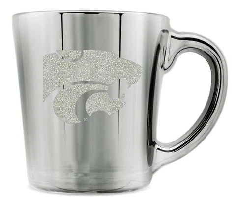 KANSAS STATE WILDCATS, GLASS GLACIER, 14oz COFFEE MUG FROM DUCKHOUSE SPORTS Cover