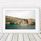 501063 BLUE LAGOON - Boat Party   **** 16x12 WALL PRINT POSTER
