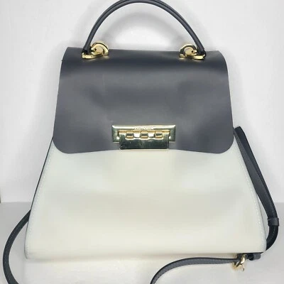 Zac Posen EARTHA Translucent PVC Jelly Satchel Shoulder Bag Multicolor - Image 1 of 4