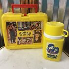 Vintage 1978 ~ MORK & MINDY ~ Paramount Pictures ~ Yellow Lunchbox and Thermos