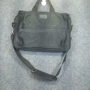 TUMI Compact Messenger Brief Bag Expandable Made in the USA READ - Picture 1 of 16