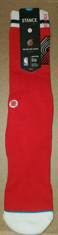NBA Stance Socks Arena Logo Portland Trail Blazers 558 Large 9-12 Cover