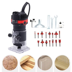 Fresadora superior compacta 220V 800W independiente madera mecanizado de muebles - Imagen 1 de 17