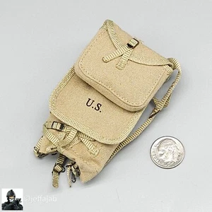 Mochila Haversack escala 1:6 DiD Segunda Guerra Mundial Sargento Horvath M1928 para figuras de 12" - Imagen 1 de 10