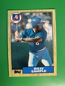 1987 Topps Billy Sample #104 Atlanta Braves - Picture 1 of 2