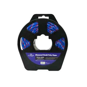 1/4 in. x 50 ft. Diamond Braid Polypropylene General Purpose Rope - Picture 1 of 2