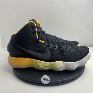 Nike Hyperdunk 2017 Mens Size 12.5 897660-003 Black Yellow Basketball Shoes