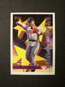 1996 Topps Star Power #226 CARLOS BAERGA (Cleveland Indians) - MT! WOW! L@@K! - Picture 1 of 1