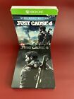 xbox one JUST CAUSE 4 Game Steelbook Edition Metal Case REGION FREE Works In US